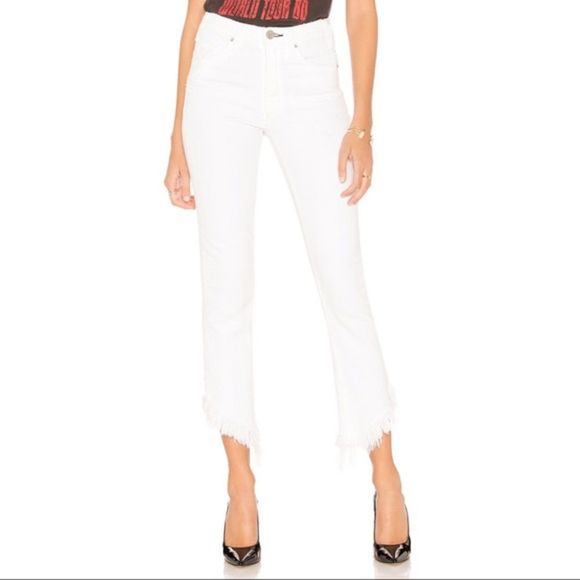 🟡 McGuire Valletta Straight White Jeans - Picture 1 of 7